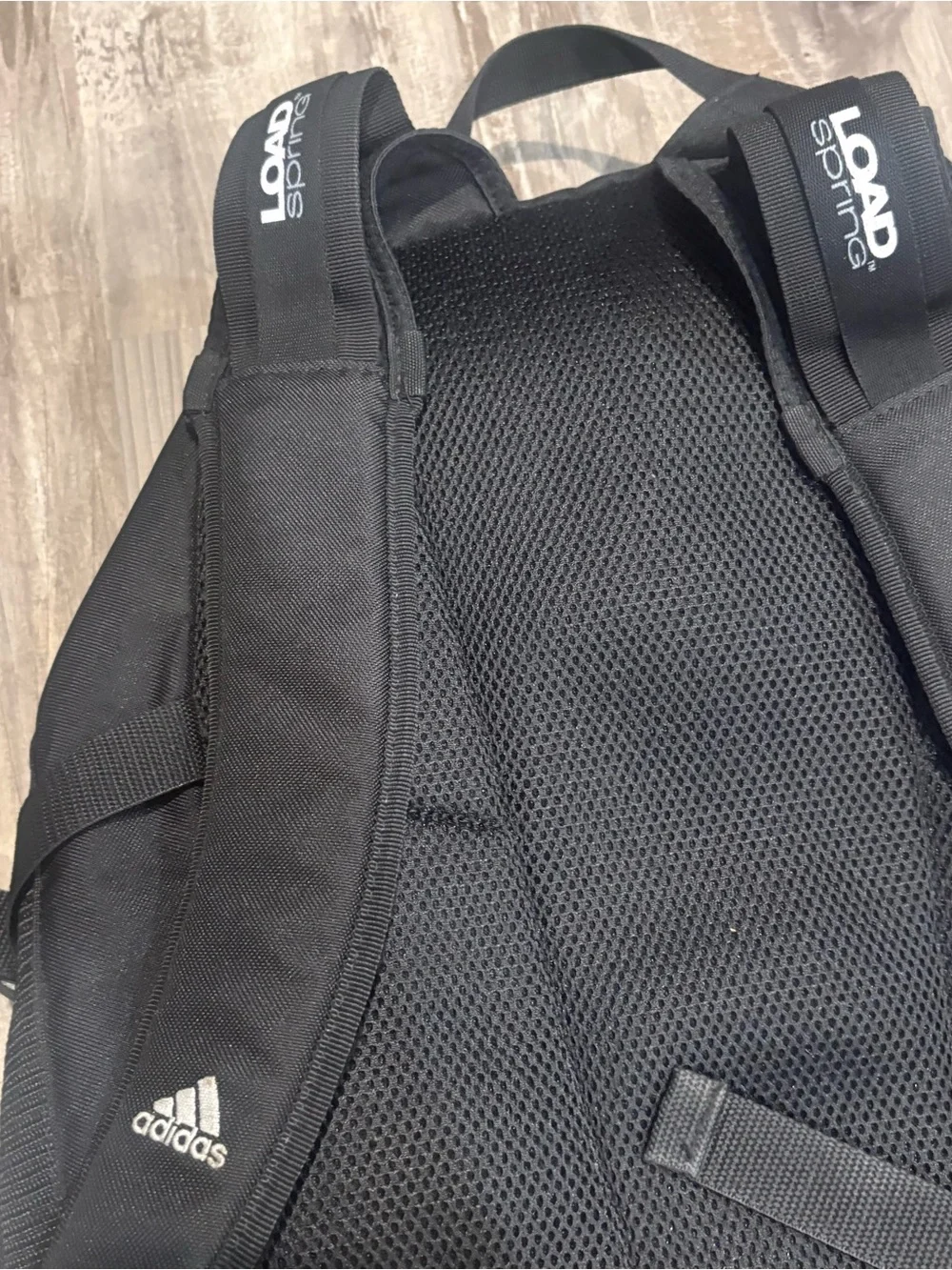 Adidas Golf 3 Stripe Backpack Load Spring Padded Shoulder Straps Large Capacity